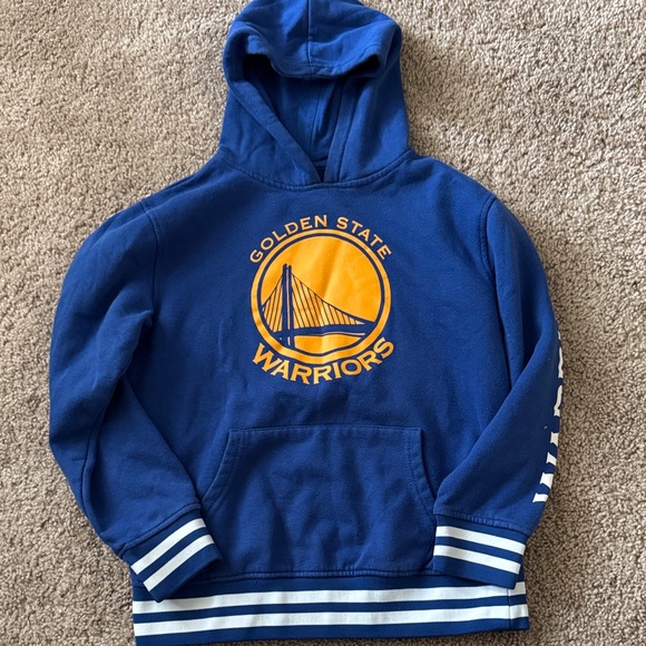 NBA Other - NBA Golden State Warriors Kids Blue Hoodie